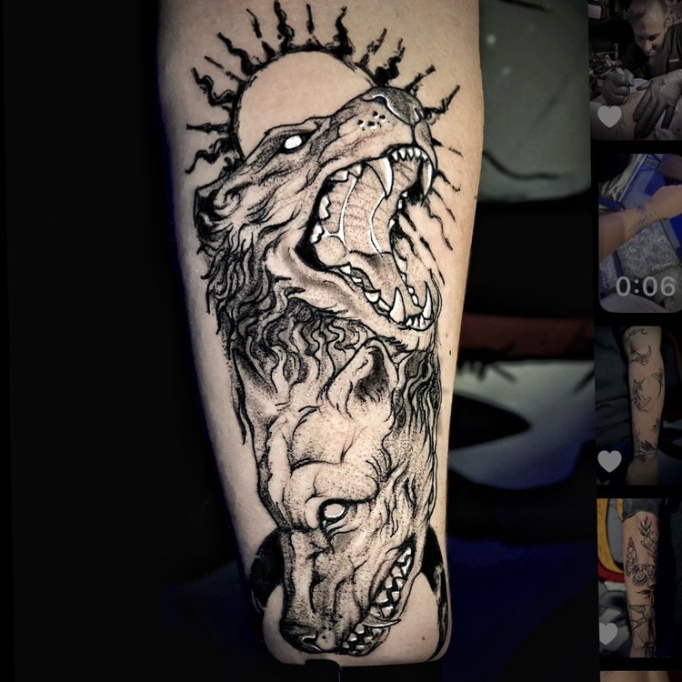 Tatuaje de Tattoo Punk Art