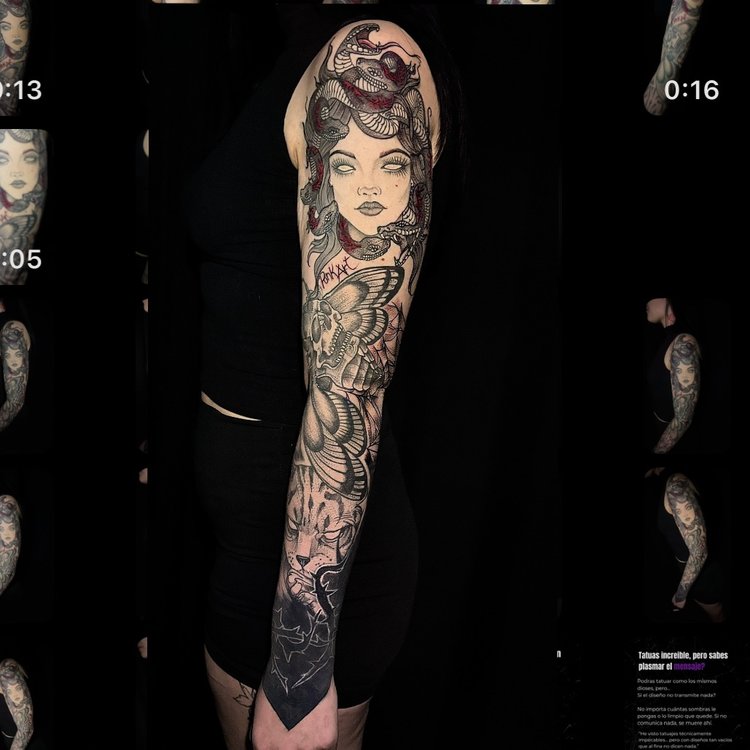 Tatuaje de Tattoo Punk Art
