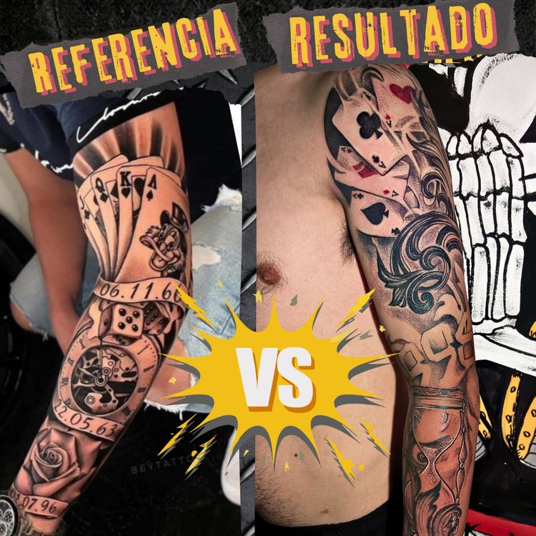 Tatuaje de Tattoo Punk Art
