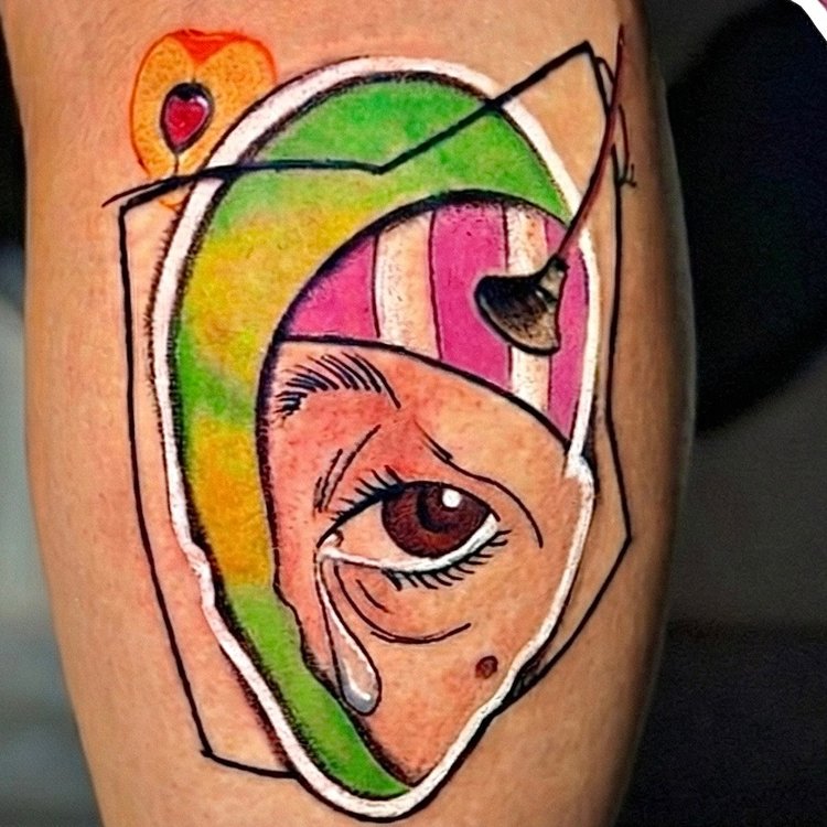 Tatuaje de Tattoo Punk Art