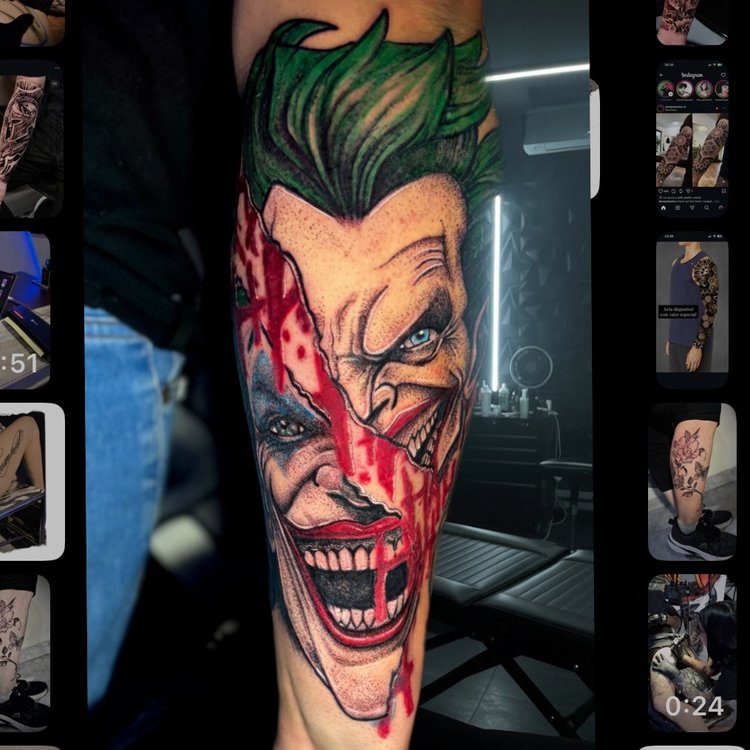 Tatuaje de Tattoo Punk Art