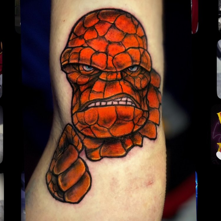 Tatuaje de Tattoo Punk Art
