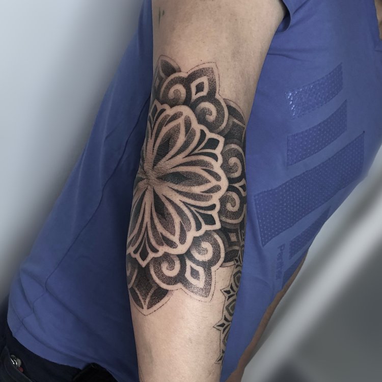 Tatuaje de Leonel Luna