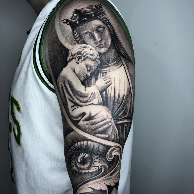 Tatuaje de Leonel Luna
