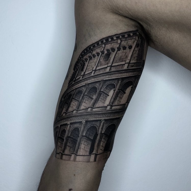 Tatuaje de Leonel Luna
