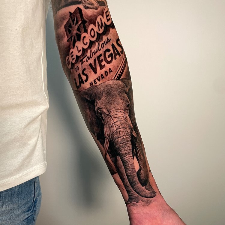 Tatuaje de Leandrogarciatattoo