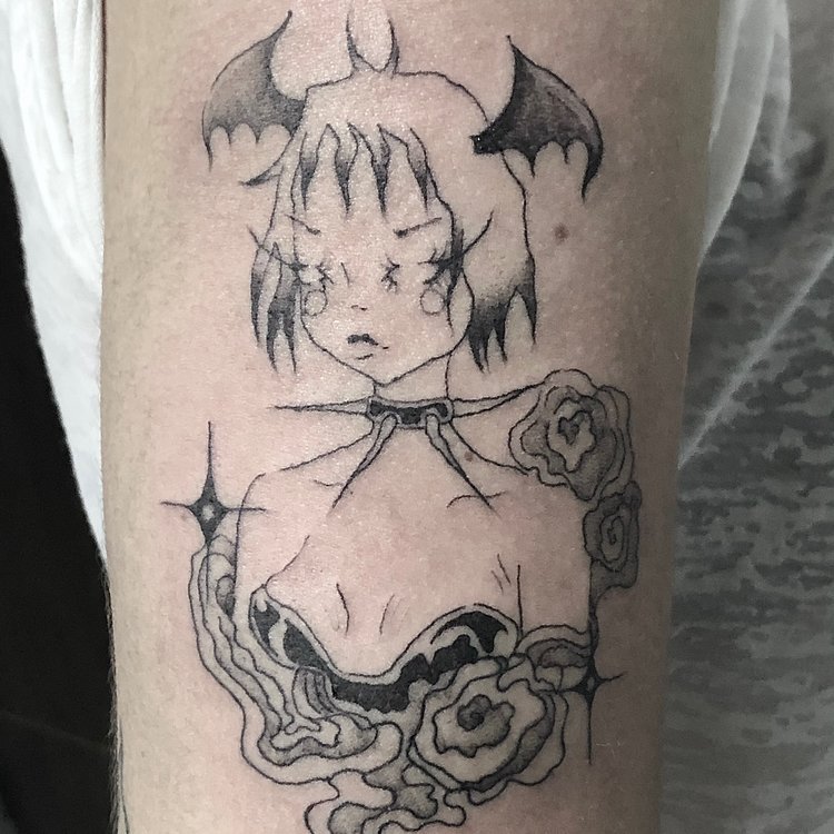 Tatuaje de Ailen Breite Tattoo