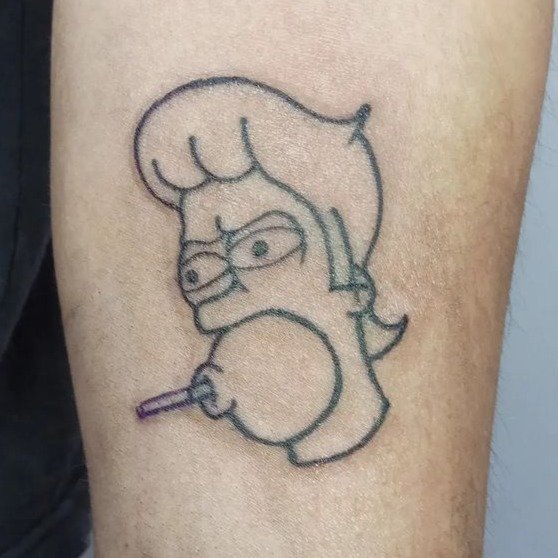 Tatuaje de Franco Broggi