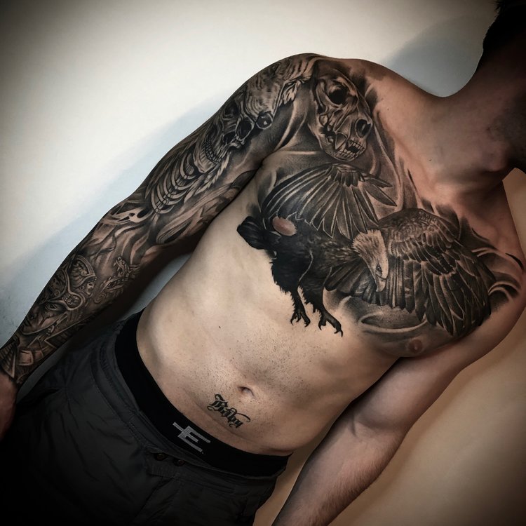 Tatuaje de Alex Colil