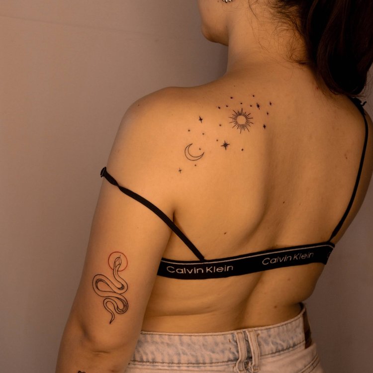 Tatuaje de Tatuajes Impulso Azul
