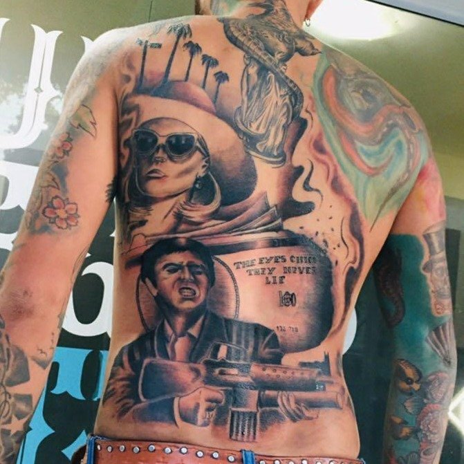 Tatuaje de El Kid : .
