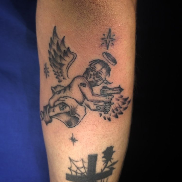 Tatuaje de El Kid : .
