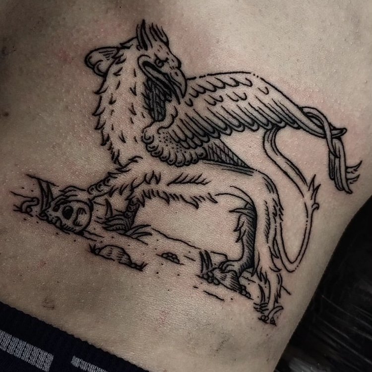 Tatuaje de Tomas Chiecchio