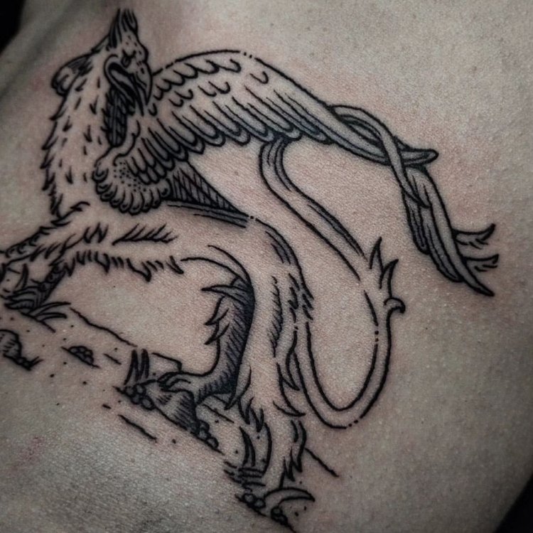 Tatuaje de Tomas Chiecchio