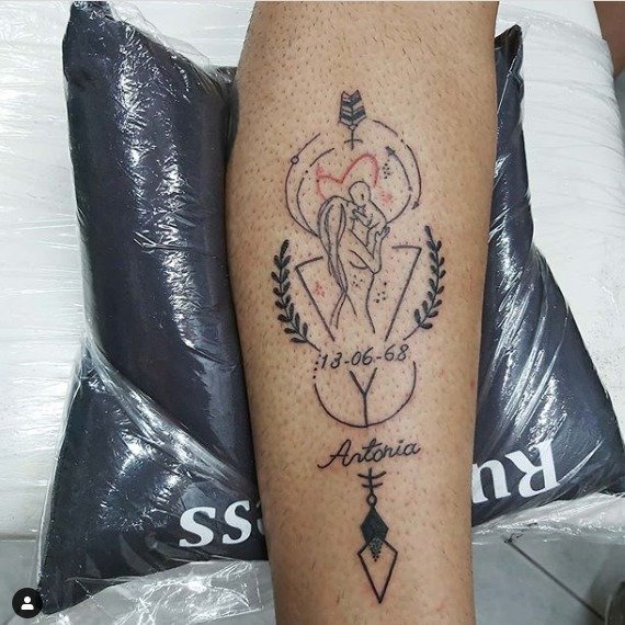 Tatuaje de Nicolas Exequiel Valdez