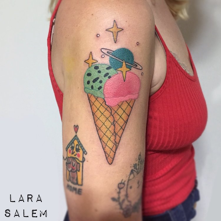 Tatuaje de Lara Salem