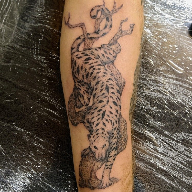Tatuaje de Germán Steiner