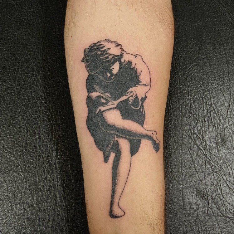 Tatuaje de Germán Steiner