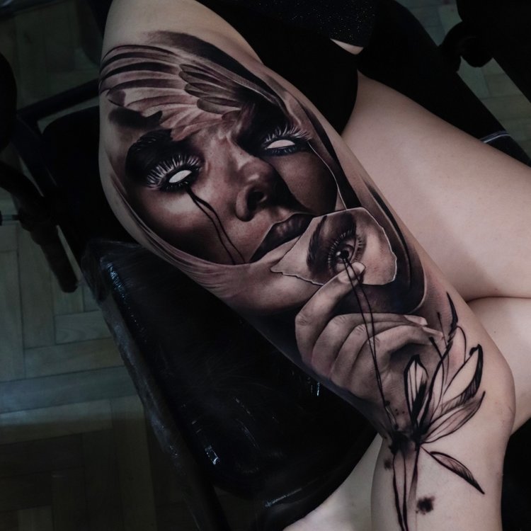 Tatuaje de William Ramirez Art