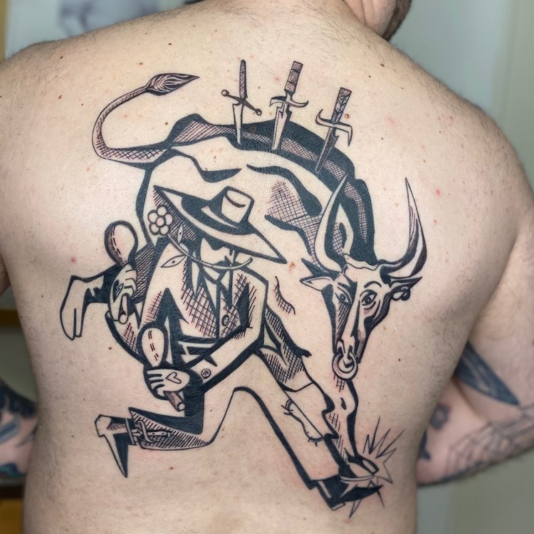 Tatuaje de Lucas Maeder