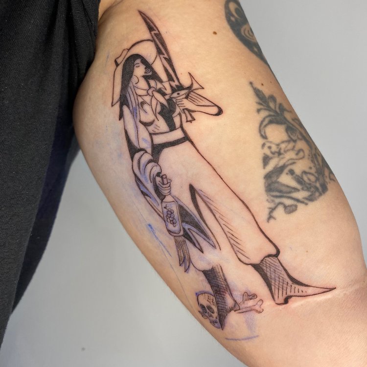 Tatuaje de Lucas Maeder