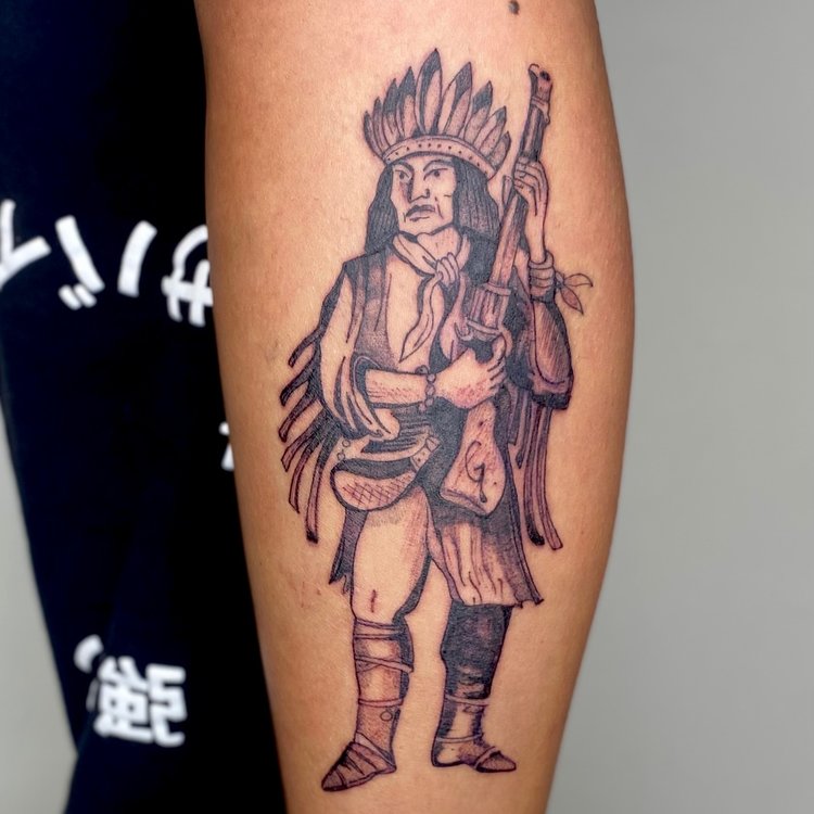 Tatuaje de Lucas Maeder