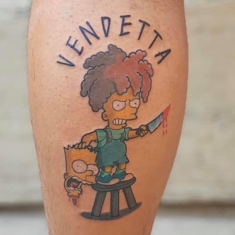 Tatuaje de Maxi Pereyra
