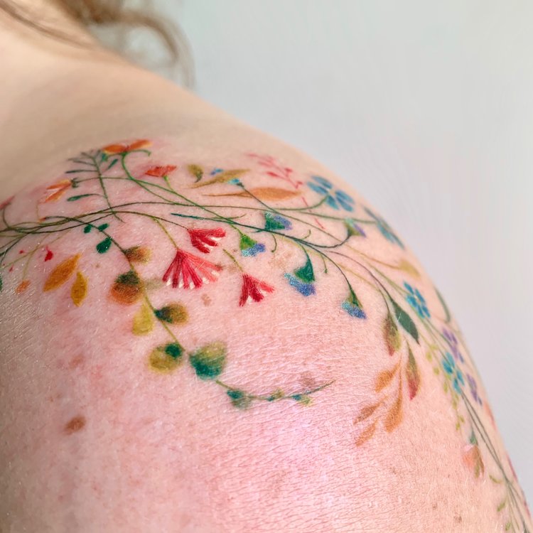 Tatuaje de Alejandra Salas