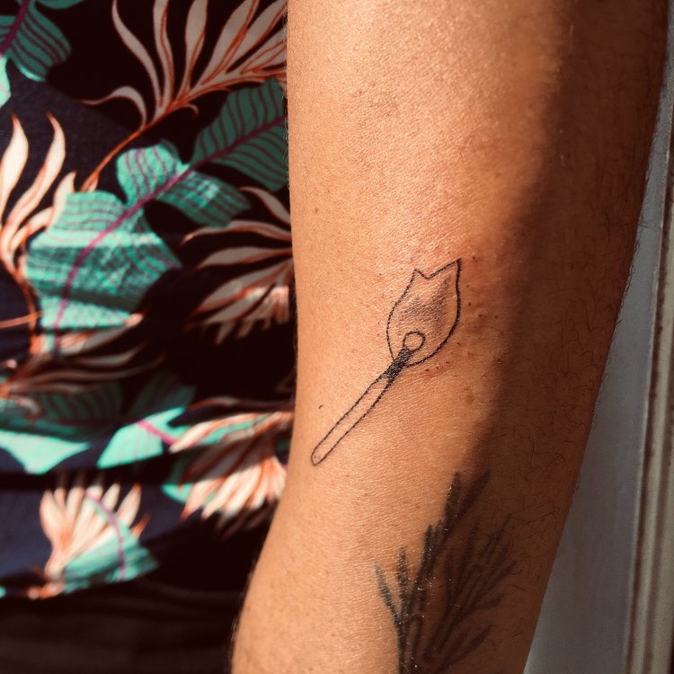 Tatuaje de Rodrigo Bañados