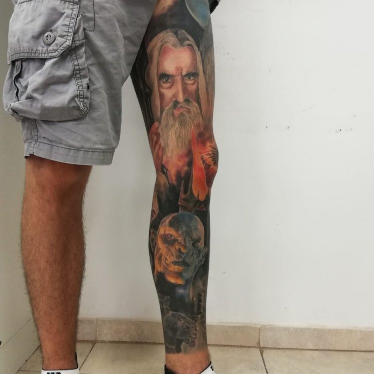 Tatuaje de Gaspar Obregon