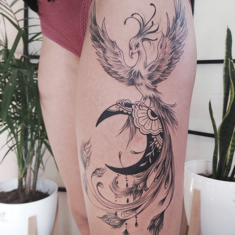 Tatuaje de Rocio Cuelli