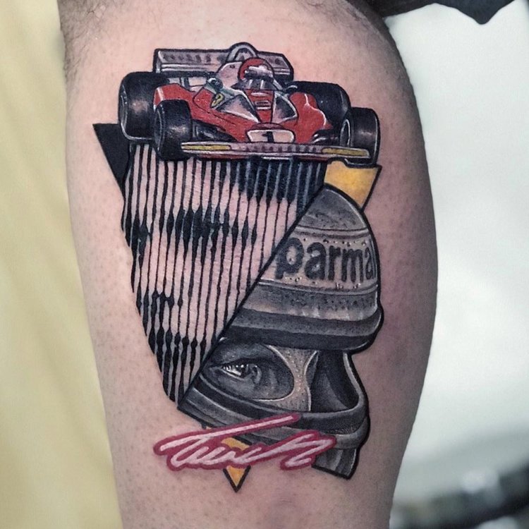 Tatuaje de Leo Californa