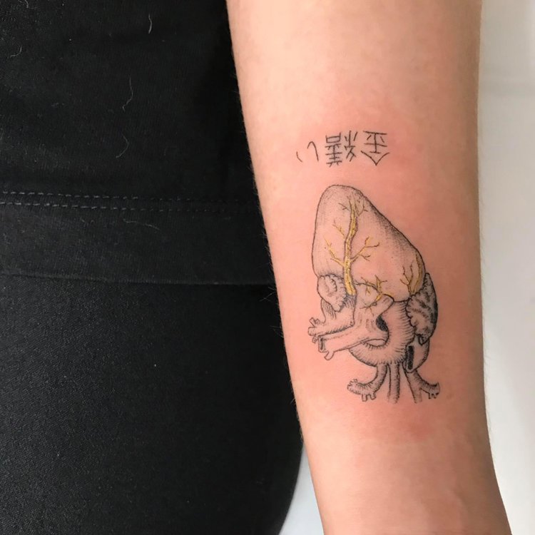 Tatuaje de Flavia Schreiber