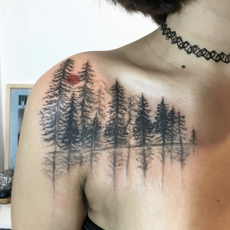 Tatuaje de Flavia Schreiber