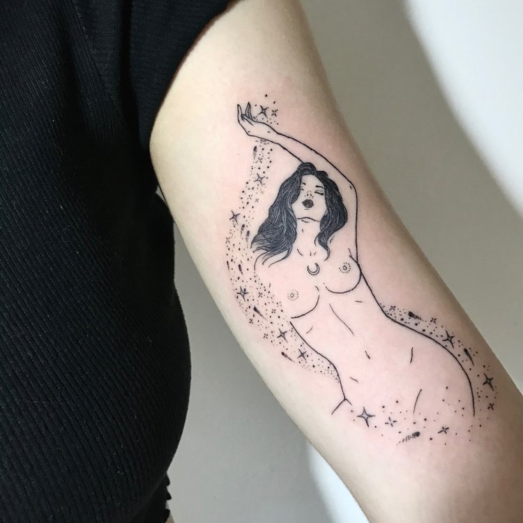 Tatuaje de Flavia Schreiber
