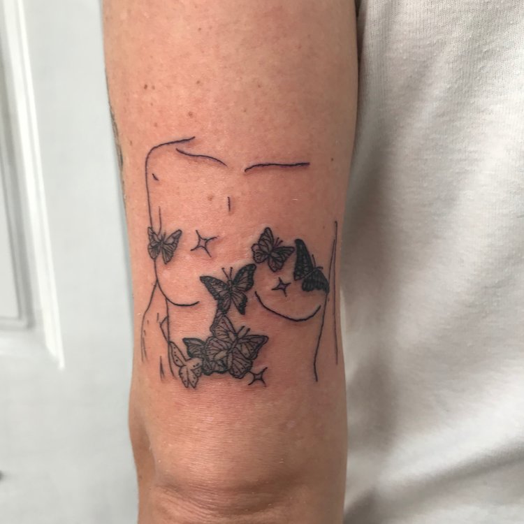 Tatuaje de Flavia Schreiber