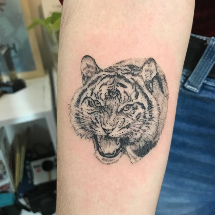 Tatuaje de Flavia Schreiber