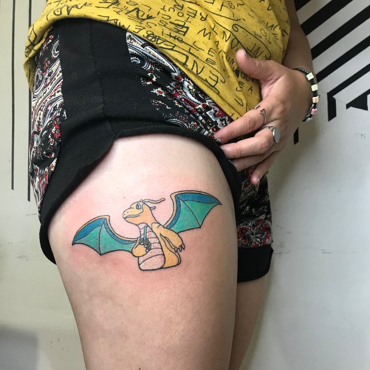 Tatuaje de Hellboy