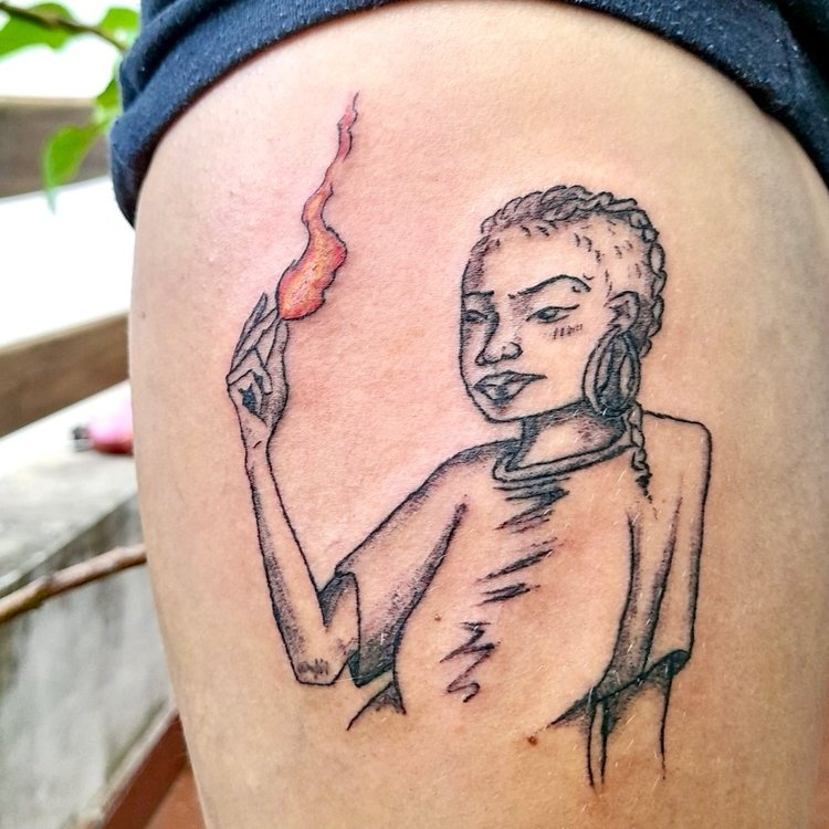 Tatuaje de Nati Kalú