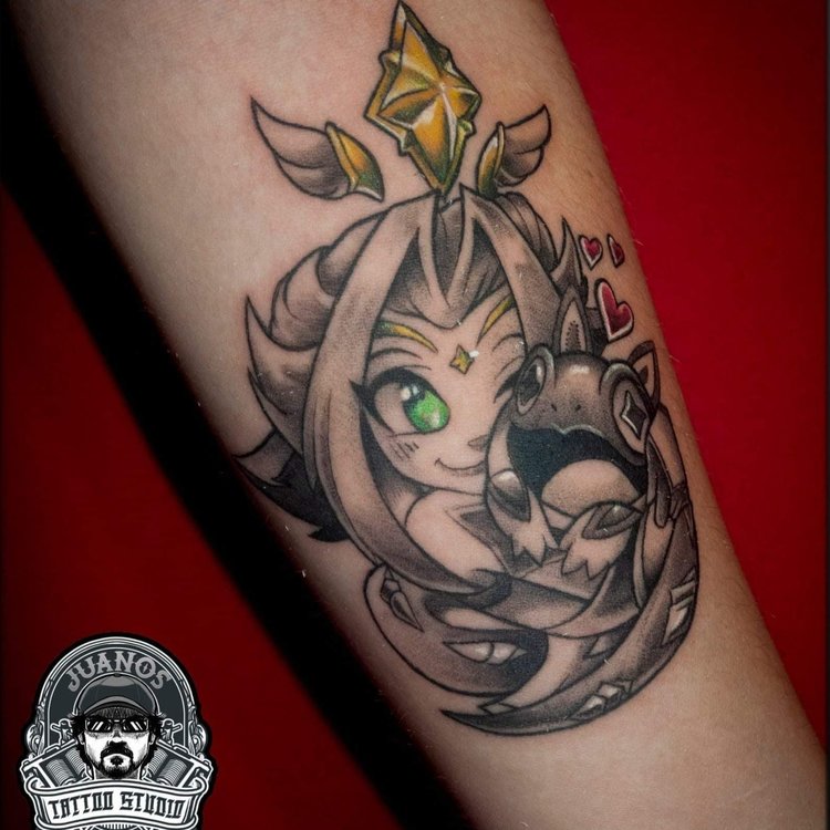 Tatuaje de Juan Manuel Fuentes