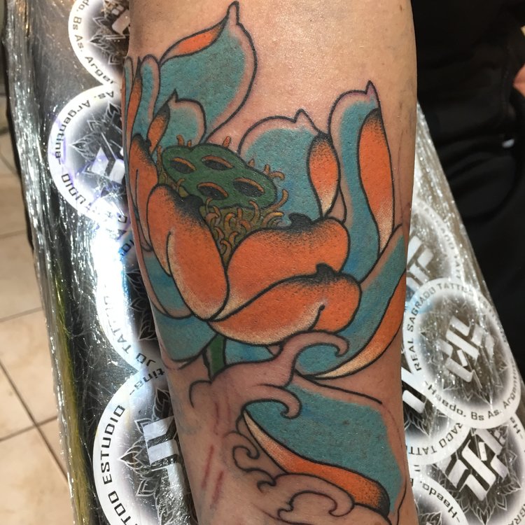 Tatuaje de Nicolas Chevalier