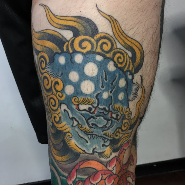 Tatuaje de Nicolas Chevalier