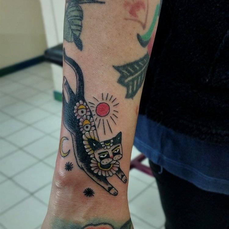 Tatuaje de Veintequincetattoo