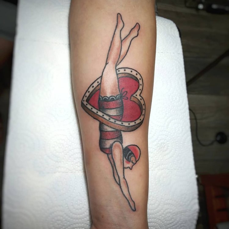 Tatuaje de Lucia Carbone
