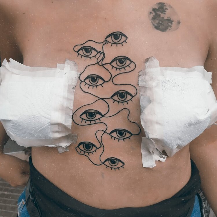 Tatuaje de Lucia Carbone