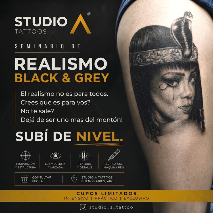Tatuaje de Studio A Tattoos Facundo Pereyra Ochi