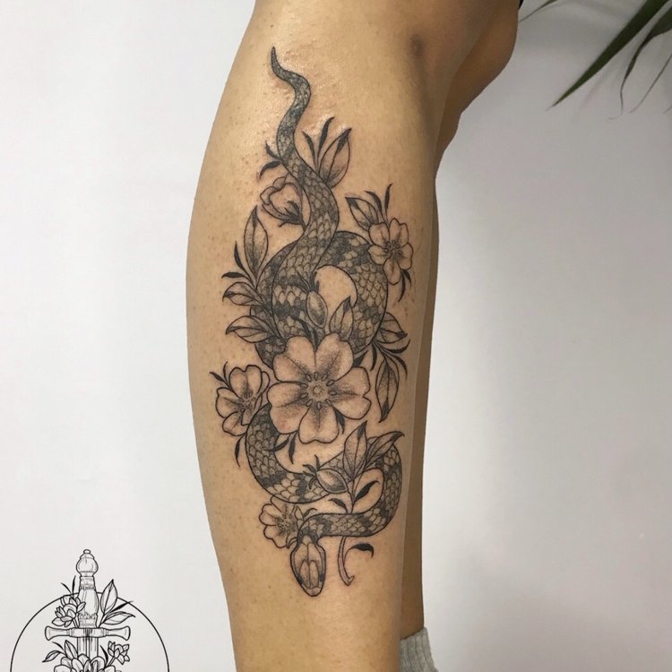 Tatuaje de Black Dalia Tattoos