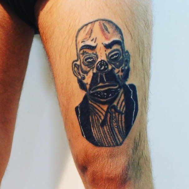 Tatuaje de Franco Discepolo