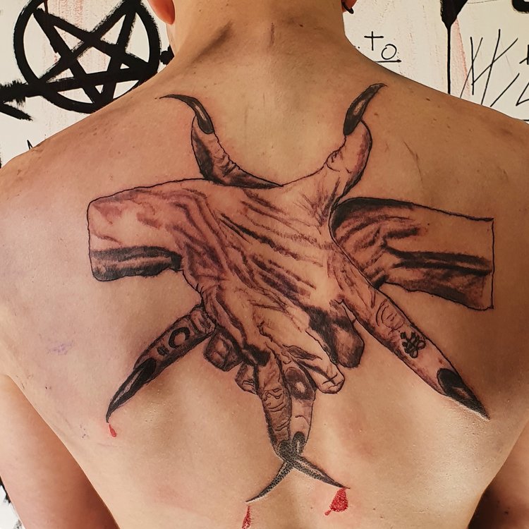 Tatuaje de Franco Discepolo