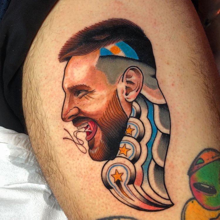 Tatuaje de Julian Ignacio Calvo Pili